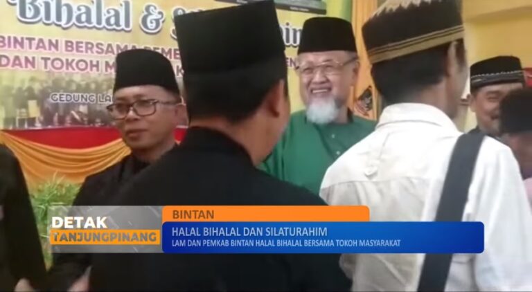 LAM dan Pemkab Bintan Halal Bihalal Bersama Tokoh Masyarakat