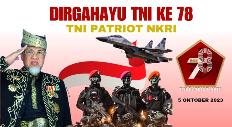 Dirgahayu TNI Ke-78 (5 Oktober 2023)