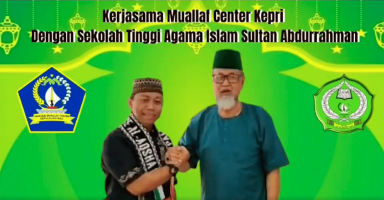 Kerjasama Muallaf Center Kepri dengan Sekolah Tinggi Agama Islam Sultan Abdurrahman