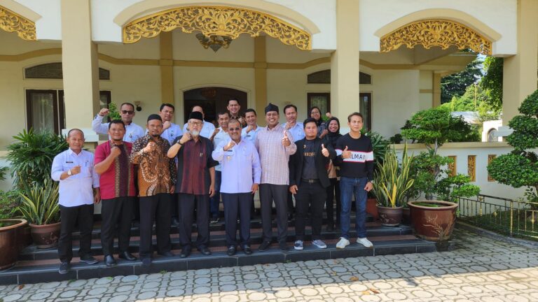 Persiapan Kegiatan Piala Kejuaraan Pencak Silat Nusantara di stadion Indoor BADANG PERKASA Tanjungbalai Karimun