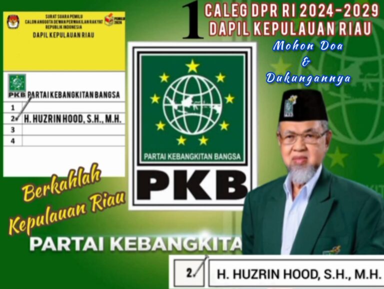 Mohon Doa dan Restu Untuk DPR RI 2024. PKB Berbakti untuk Negeri.