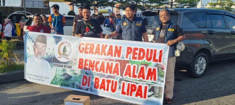 GERAKAN PEDULI BENCANA ALAM DI BATU LIPAI