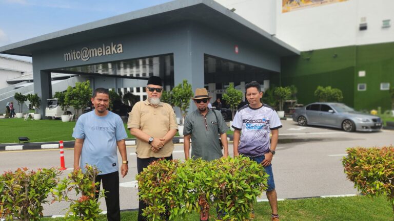 Peninjauan bersama Ketua Menteri Melaka ke MITC Melaka utk Pameran Sejarah Laksmana HANG TUAH “BIJAK LAKSANA HANG TUAH, BERANI LAKSANA JEBAT” 10 JUNE sd 7 JULY 2024