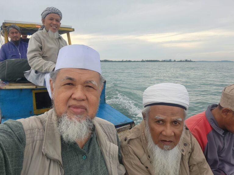 Perjalanan Silaturahim dari Masjid Baiturrahman ke Masjid Al Muhajirin Pulau Pangkil Teluk Bintan